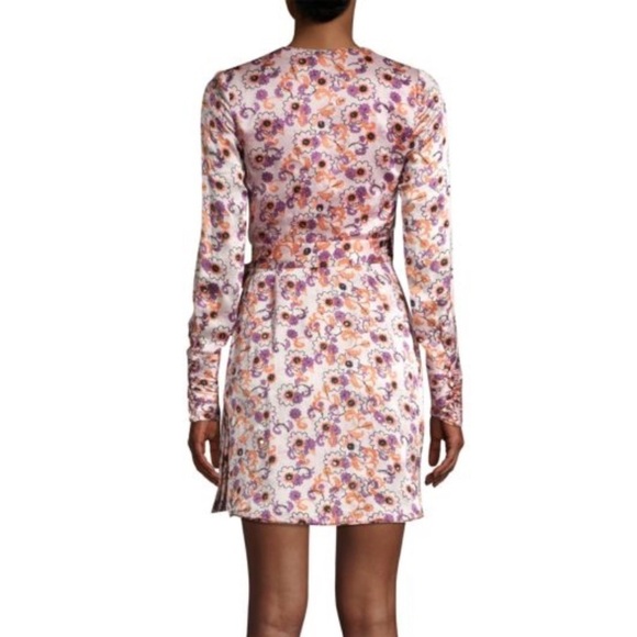 ALEXIS Kari Floral Long-Sleeve Mini Wrap Dress - Picture 6 of 16